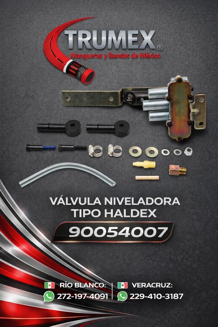 Válvula niveladora Trumex, número de parte 90054007