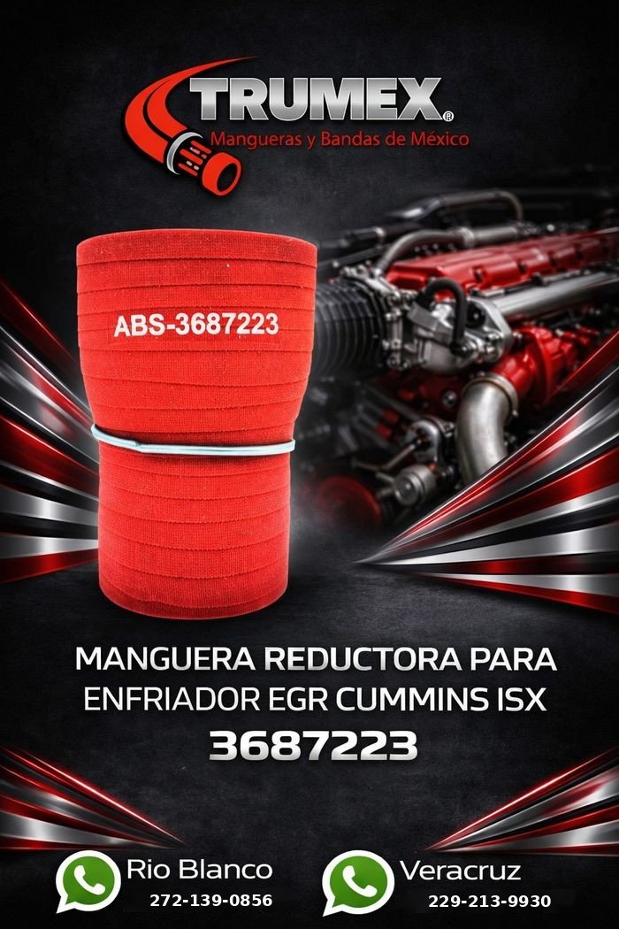 Manguera reductora Trumex, número de parte 3687223
